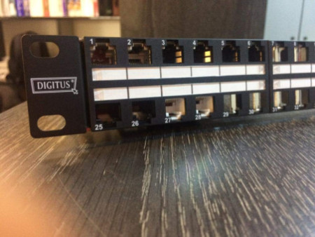 DIGITUS panneau de brassage modulaire 19', cat.6A, 48 ports,