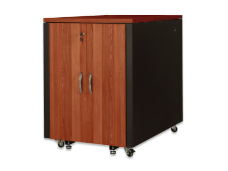 DIGITUS baie réseau 19' SOUNDproof, 17 U, cerise,