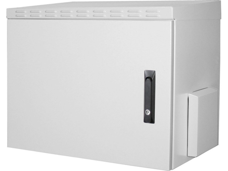 DIGITUS Coffret mural 19' OUTDOOR, 7 U, gris clair