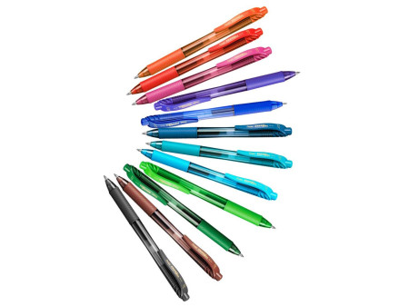 Pentel Stylo roller à encre gel EnerGel-X BL107, vert