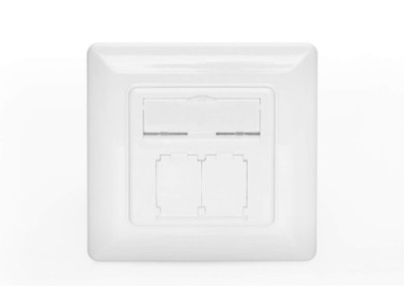 boîtier vide DIGITUS pour module Keystone, 2 compartiments
