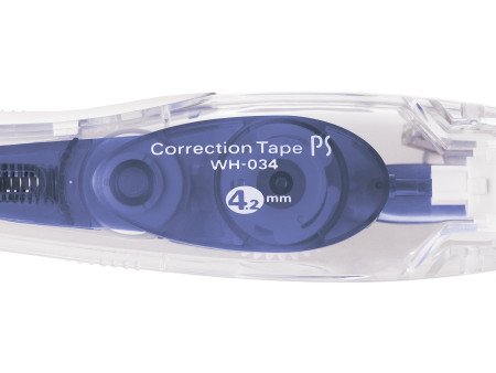 PLUS JAPAN Rouleau correcteur 'PS', 5 mm x 6 m, bleu