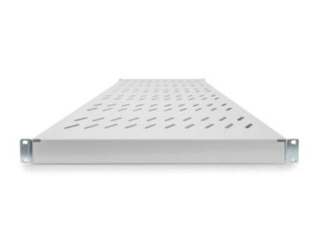 DIGITUS étagère 19', 1 U, Profondeur: 700 mm gris clair