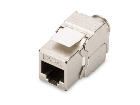 DIGITUS module Keystone cat.5e, 1 x RJ45, blindé,