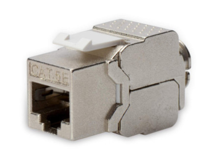 DIGITUS module Keystone cat.5e, 1 x RJ45, blindé,
