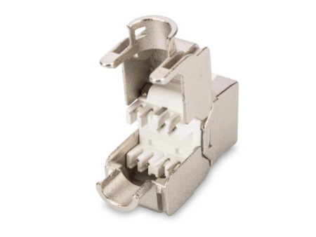 DIGITUS module Keystone cat.5e, 1 x RJ45, blindé,