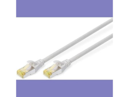 DIGITUS Câble de brassage Cat.6A, S/FTP, 5,0 m, gris