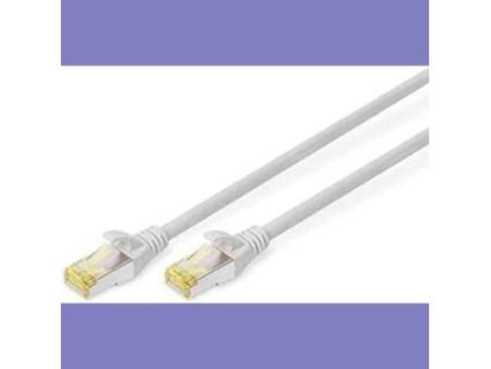 DIGITUS Câble de brassage Cat.6A, S/FTP, 3,0 m, gris
