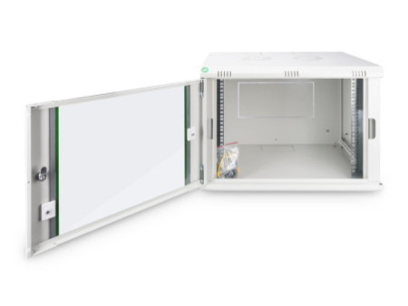 DIGITUS Coffret mural 19' Dynamic Basic, 9 U, gris clair