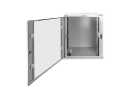 DIGITUS Coffret mural 19'Dynamic Basic, 16 U, gris clair