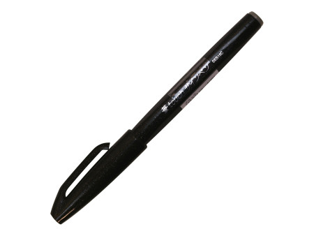 PentelArts Stylo feutre Brush Sign Pen SES15, noir