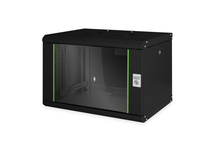 DIGITUS Coffret mural 19' Unique Line, 7 U, noir