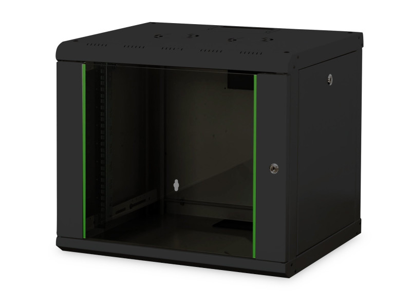 DIGITUS Coffret mural 19' Unique Line, 9 U, noir