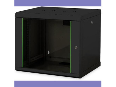 DIGITUS Coffret mural 19' Unique Line, 9 U, noir