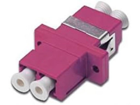 DIGITUS Adaptateur à fibres optique, LC-LC, Duplex, OM4