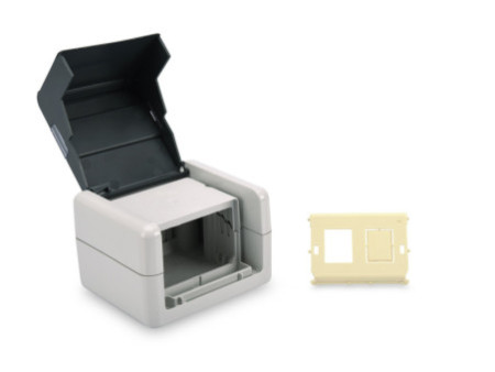 DIGITUS Insertion pour cadre en saillie Outdoor, pour 2x