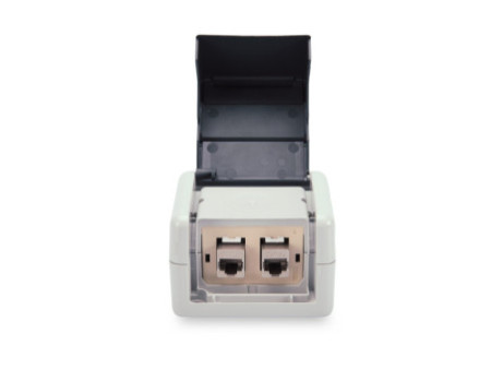 DIGITUS Insertion pour cadre en saillie Outdoor, pour 2x
