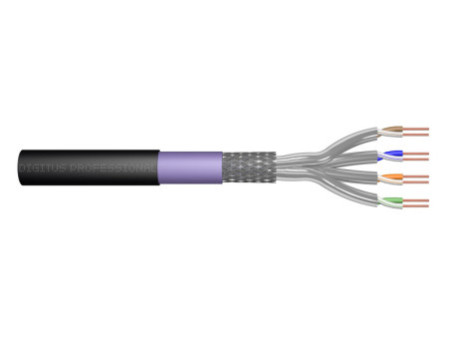 DIGITUS Cable d'installation cat. 7, S/FTP, PiMF, 1.000 m,