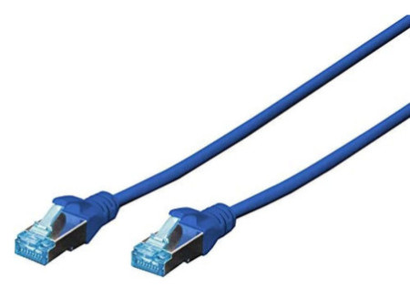 DIGITUS Câble patch Cat. 5e, SF/UTP, 1,0 m, vert
