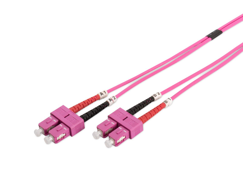 DIGITUS Câble Patch à fibres optiques, SC-Duplex - SC Duplex