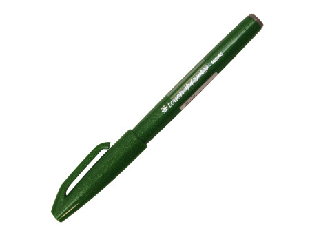 PentelArts Stylo feutre Brush Sign Pen SES 15, vert