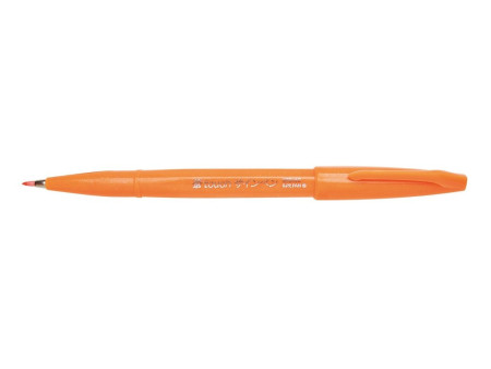 PentelArts Stylo feutre Brush Sign Pen SES 15, orange