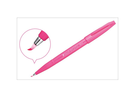PentelArts Stylo feutre Brush Sign Pen SES 15, orange