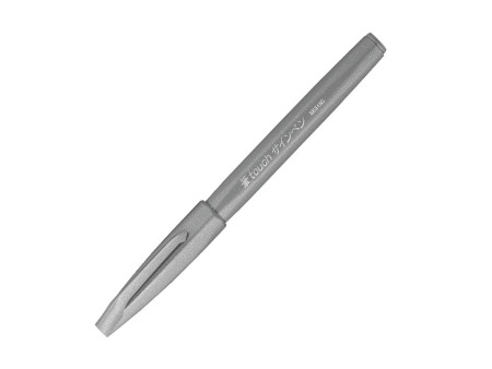 PentelArts Stylo feutre Brush Sign Pen SES 15, gris