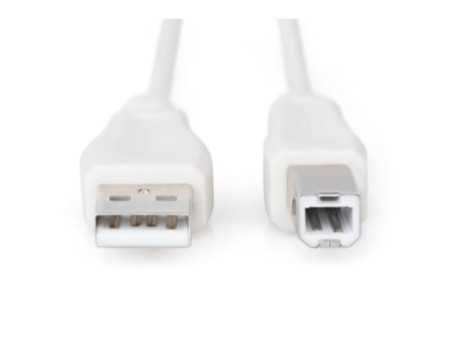 DIGITUS Câble USB 2.0, USB-A mâle - USB-B mâle, 1,8 m