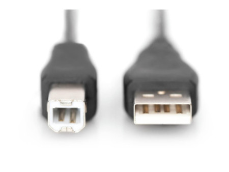 DIGITUS Câble USB 2.0, USB-A mâle - USB-B mâle, 1,8 m