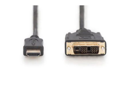 DIGITUS Câble pour moniteur HDMI - DVI-D 18+1, 3,0 m