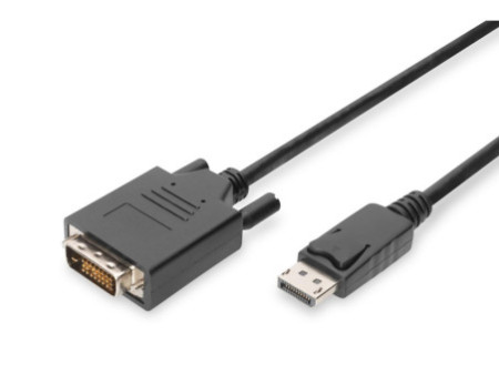 DIGITUS Câble adaptateur DisplayPort, DP - DVI-D 24+1, 2,0 m