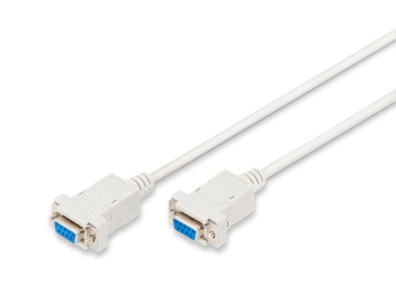 DIGITUS Câble de raccordement zéro modem, 9 broches Sub-D