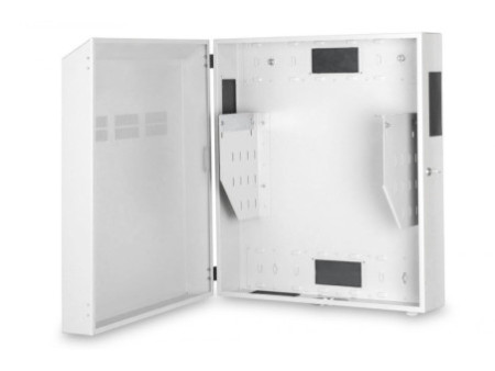 DIGITUS Coffret mural 19' Slim, 4U, gris clair (RAL7035)
