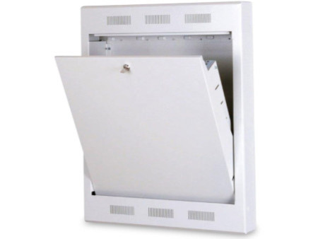 DIGITUS Coffret mural 19' Surface Mount, 2U, gris clair