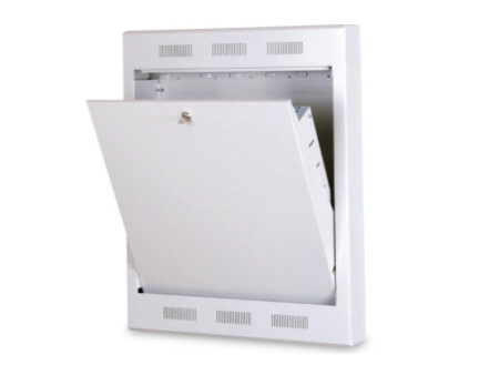 DIGITUS Coffret mural 19' Surface Mount, 2U, gris clair