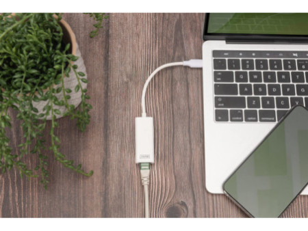 DIGITUS Adaptateur USB 3.0 vers Gigabit Ethernet, blanc
