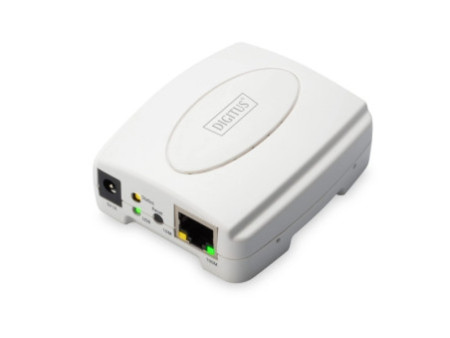 DIGITUS Serveur d'impression, Fast Ethernet, 1 x USB 2.0