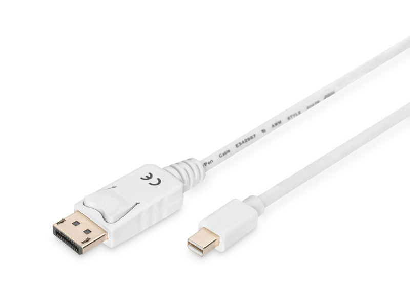 DIGITUS Câble de connexion DisplayPort - Mini DisplayPort,