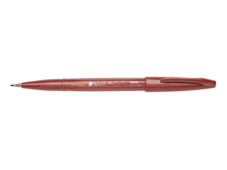 PentelArts Stylo feutre Brush Sign Pen SES 15, marron