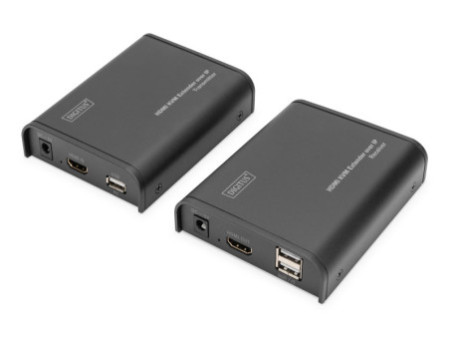 DIGITUS Amplificateur HDMI KVM, Local + Remote, 120 m