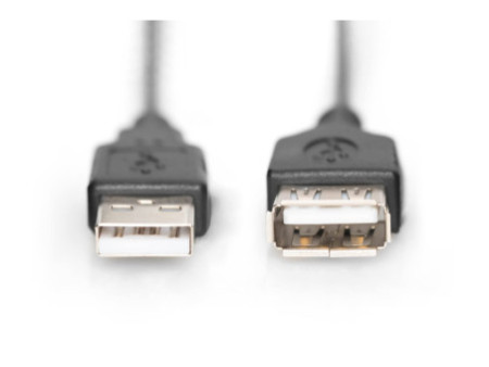 DIGITUS Rallonge USB 2.0, noir, 3,0 m