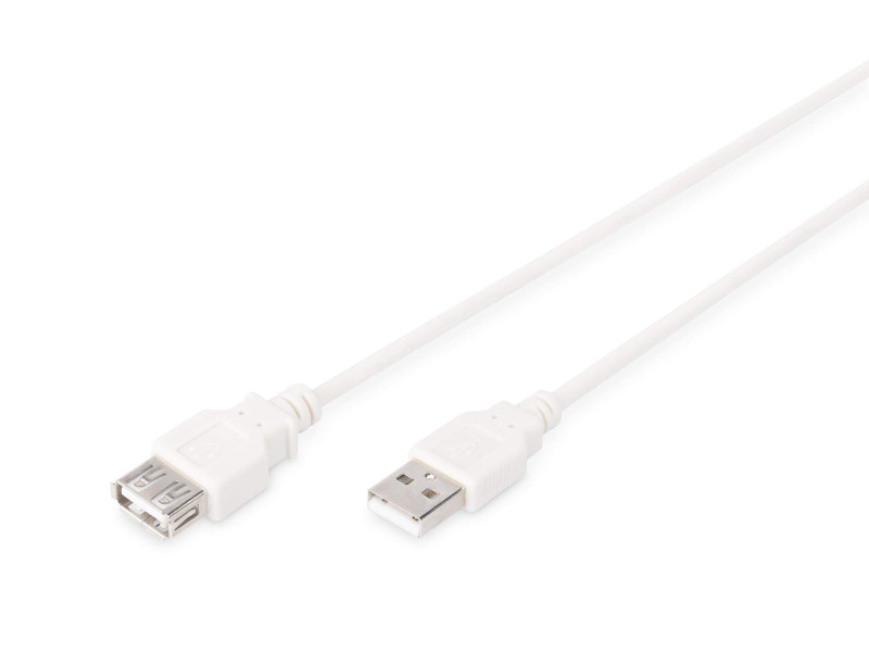 DIGITUS Rallonge USB 2.0, 1,8 m, beige
