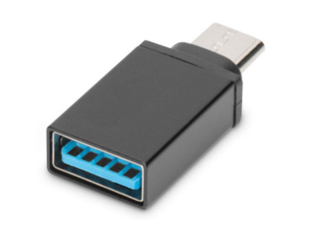DIGITUS Adaptateur USB, USB-C - USB-A, noir