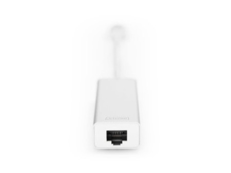 DIGITUS Hub USB 3.0 & adaptateur LAN Gigabit, 3 ports