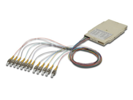 DIGITUS Cassette d'épissure prémontée, monomode, ST