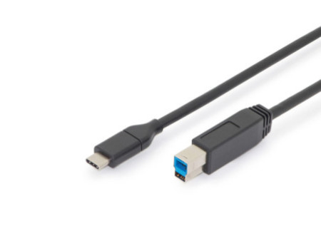 ASSMANN Câble de raccordement USB 3.0, USB-C - USB-B, 1,8 m