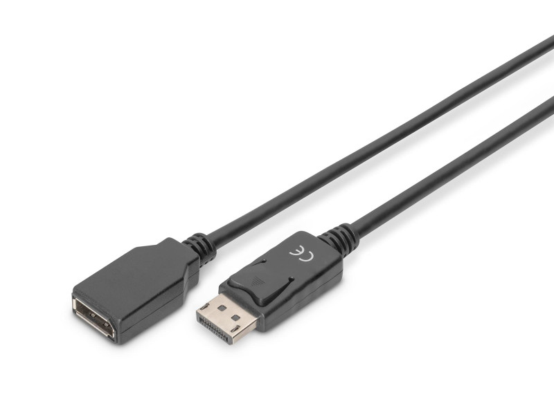 DIGITUS Rallonge DisplayPort 1.2, 2,0 m, noir