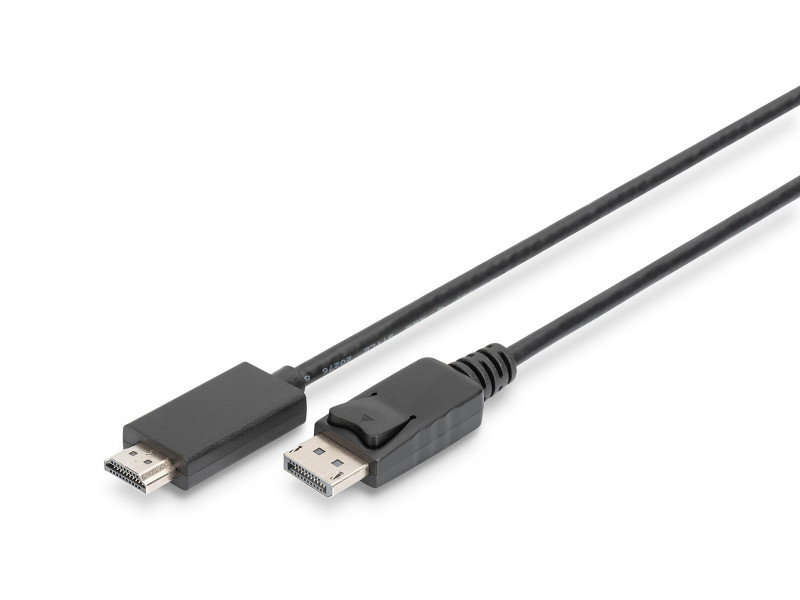 DIGITUS Câble d'adaptateur DisplayPort 1.2, DP - HDMI-A, 3 m