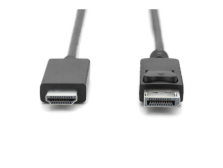 DIGITUS Câble d'adaptateur DisplayPort 1.2, DP - HDMI-A, 3 m